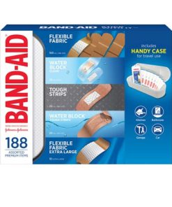 Band-Aid Adhesive Bandages with Case