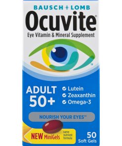 Bausch & Lomb Ocuvite Adult 50+ Vitamin 50 softgels