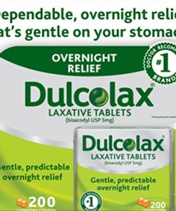 DULCOLAX LAXATIVE 200 Tablets