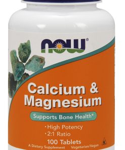 NOW Foods Calcium & Magnesium Vitamin 100 Tabs