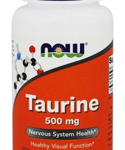 NOW Foods Taurine Supplement Vitamin 500 Mg
