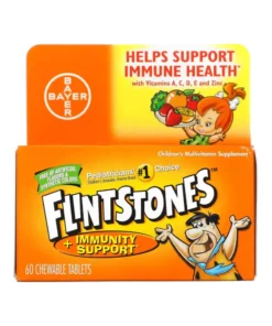 Flintstones Childrens Multivitamin Plus Immunity Support Chewable Tablets 60 Each