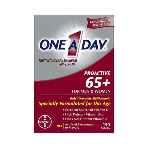 One A Day Proactive 65+, Mens & Womens Multivitamin 150 Tablets
