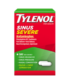 Tylenol Sinus Severe Daytime Pain Reliever 72 Caplets