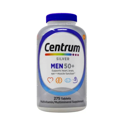 Centrum Silver Men 50+ Multivitamin/Multimineral Supplement, 275 Tablets