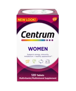 Centrum Women Complete Multivitamin/Multimineral Supplement, 120 Tablets