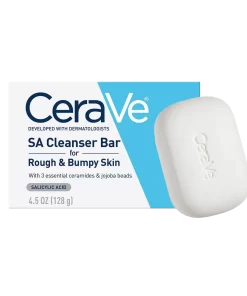 Cerave SA Cleanser Bar Rough & Bumpy Skin 4.5 Oz