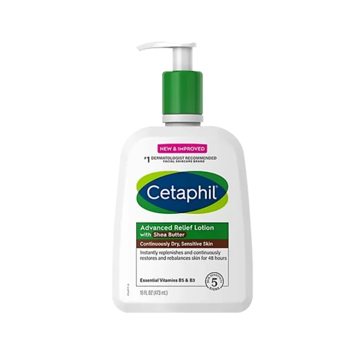 Cetaphil Advanced Relief Lotion With Shea Butter, For Dry & Sensitive Skin 16 FL.OZ (473ml)