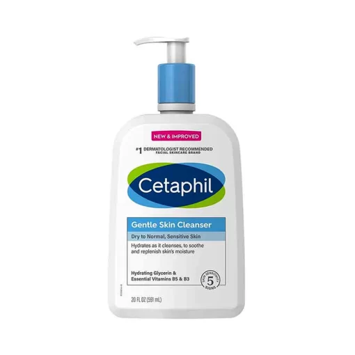 Cetaphil Gentle Skin Cleanser Dry To Normal, Skin Cleanser 20 Fl Oz
