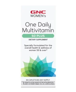 GNC Womens One Daily Multivitamin 50 Plus Dietary Supplements, 60 Caplets