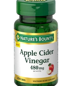 Natures Bounty Apple Cider Vinegar 480 Mg 200 Tablets