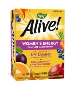Natures Way Alive! Womens Energy Complete Multivitamin 50 Tablets