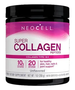 NeoCell Super Collagen Peptides Collagen type 1 & 3 Unflavored 198gm 7oz