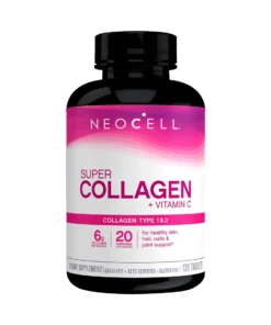 Neocell Super Collagen + Vitamin C, Collagen Type 1 & 3, 120 Tablets