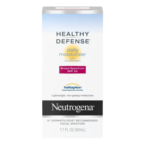 Neutrogena Healthy Defense Daily Moisturizer with Sunscreen SPF 50 1.7 fl oz 50ml