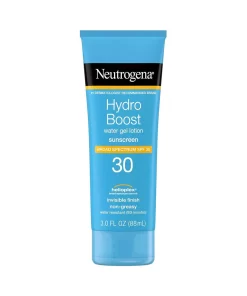 Neutrogena Hydro Boost Water gel Lotion Sunscreen Broad Spectrum SPF 30 Water Resistant 3.0 FL.OZ (88ml)