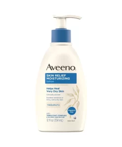 Aveeno Skin Relief Moisturizing Lotion Helps Heal Very Dry Skin 354ml