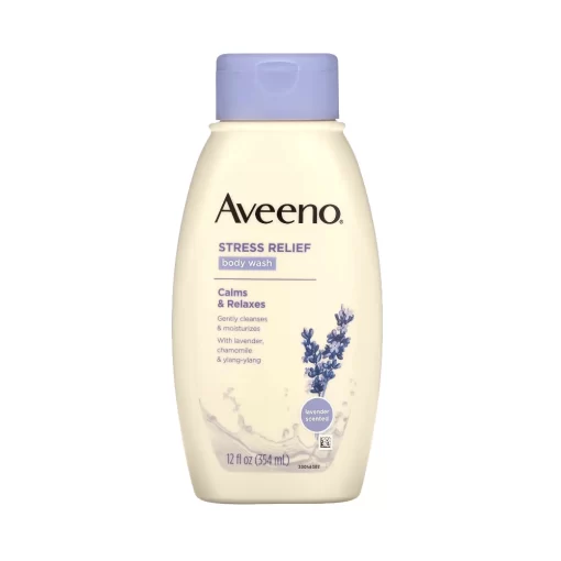 Aveeno Stress Releif Body Wash Calms & Relaxes 354ml