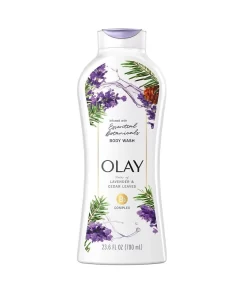 OLay Essential Botanicals Body Wash Lavender & Cedar Leaves 700ml