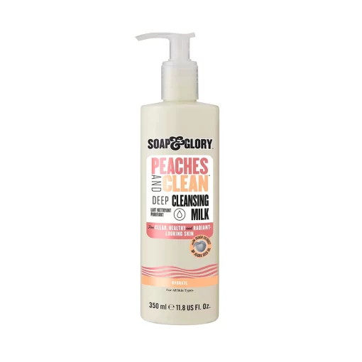 Soap & Glory Peaches and Clean Hydrate Cleansing Milk 350ml