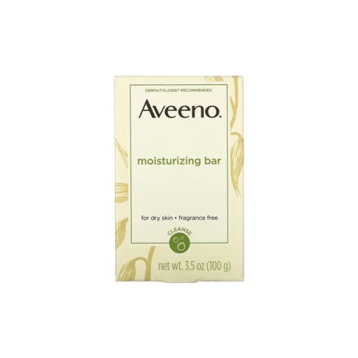 Aveeno, Moisturizing Bar With Nourishing Oat Fragrance Free 3.5 OZ 100 g