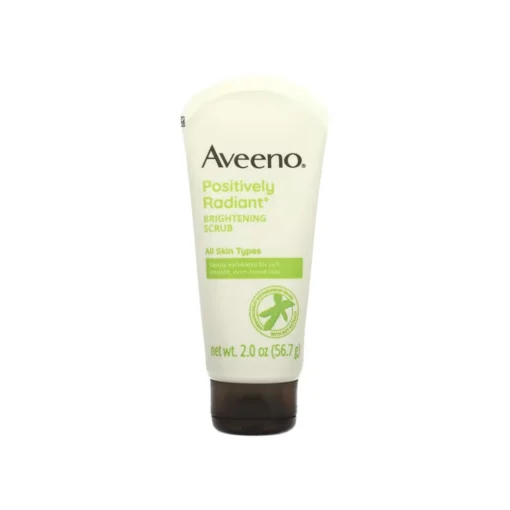 Aveeno Positively Radiant Brightening Daily Scrub For All Skin Types 7 OZ 198g