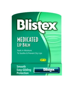 Blistex Medicated Lip Balm SPF 15 Anti-Aging Lip Protectant 0.15oz 4.25g