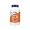 Now Food Cod Liver Oil 650mg Cardiovascular Support 250 Soft Gels