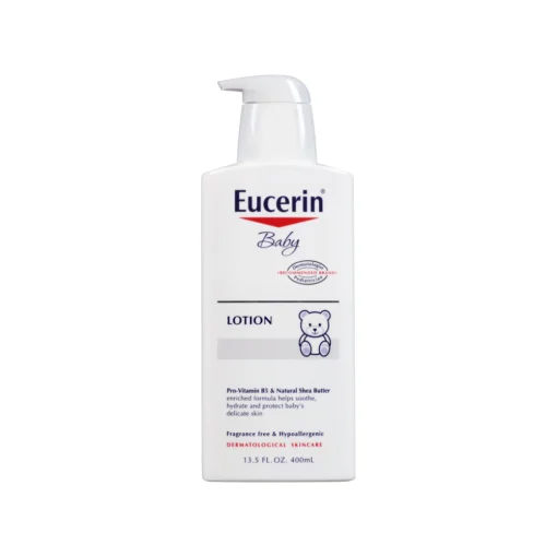 Eucerin Baby Body Lotion Unscented & Hypoallergenic 13.5 Fl Oz 400ml