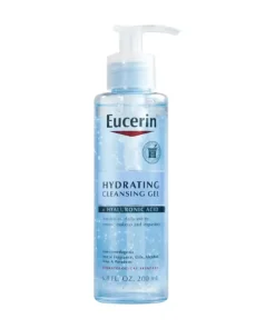 Eucerin Hydrating Cleansing Gel Hyaluronic Acid 6.8 Fl Oz