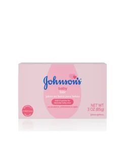 Johnsons Baby Body Soap Bar Gentle for Baby Bath and Skin Care 3 Oz 85g