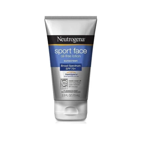 Neutrogena Sport Face Oil-Free Sunscreen Spf 70+ 2.5 Fl. Oz 73 ml