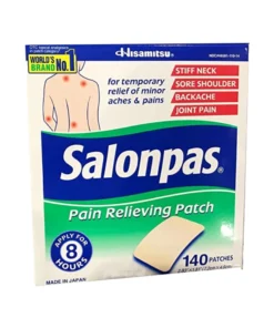 Salonpas Pain Relieving Patches 140 Count