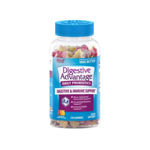 Schiff Digestive Advantage Daily Probiotics, Digestive & Immune Support 120 Gummies
