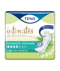 TENA Intimates Moderate Moyenne Regular Length Incontinence 20 Pads