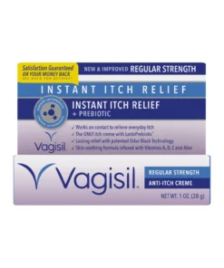 Vagisil Regular Strength Moisturizing Anti-Itch Cream 1.0 Oz