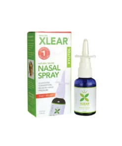 Xlear Natural Saline Nasal Spray with Xylitol 1.5 Fl Oz 45ml