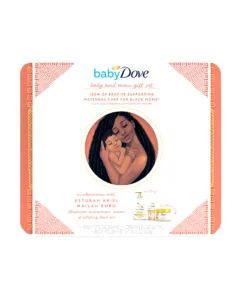 Baby Dove Baby And Mom Gift Set Body Wash, Body Cream & Body Polish