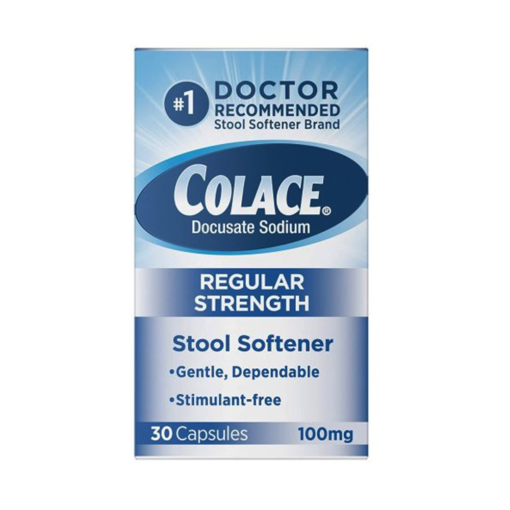 Colace Stool Softener 100mg 30 Capsule