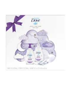 Dove Night Time Care Gift Set wash calming moisture & lotion calming Moisture