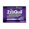 Vicks ZzzQuil Nuighttime Sleep Aid Diphenhydramine HCl 96 Liquicaps