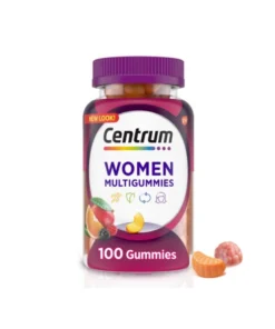 Centrum Women Multigummies Assorted Natural Fruits Falvors 100 Gummies