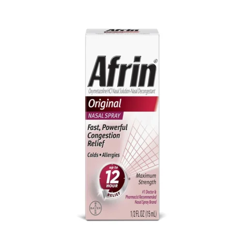 Afrin Original 12 Hour Relief Nasal Spray - 0.5 fl oz