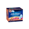 Always Ultra Thin Size 4 Overnight Pads with Wings Unscented (80 Count)