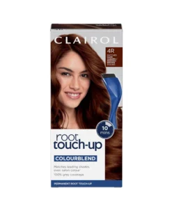 Clairol Nice'n Easy Root Touch-up Permanent Hair Color 4R Dark Auburn Reddish Brown