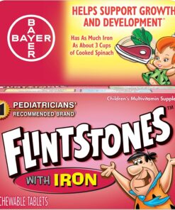 Flintstones Children's Chewable Multivitamins with Iron Orange - 60 CT