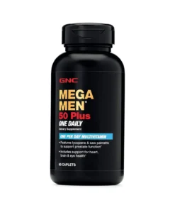GNC MEGA MEN 50-PLUS One Daily Multivitamin 60 Tablets