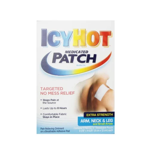 Icy Hot Pain Relieving Patches Arm Neck & Leg - 5.0 Ea