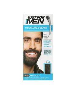Just for Men Color Gel Mustache Beard M-55 Real Black