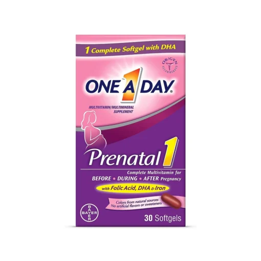 One A Day Prenatal 1 Multivitamin, Softgels - 30.0 ea